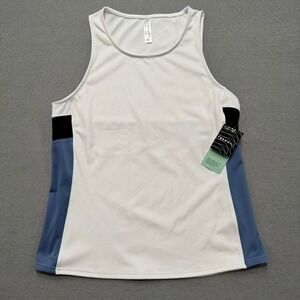 NEW Inphorm Blaire‎ Tank Women's Medium White Sleeveless Activewear Tennis Golf